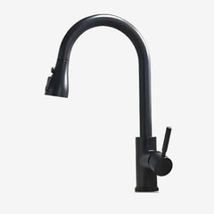 Grifo para Cocina Escobillado Monomando 360°