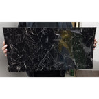 Panel Adhesivo para Pared o Suelo Vinílico Mármol 30x60 cm