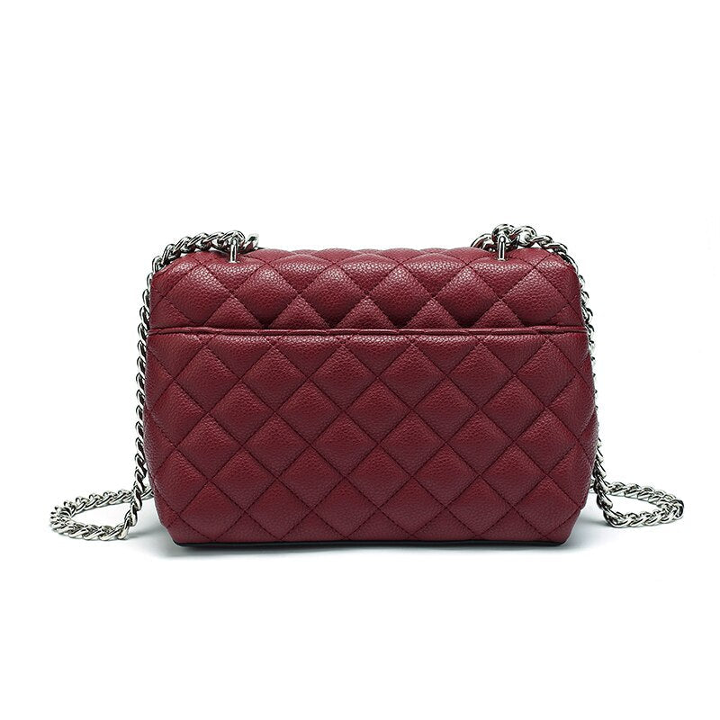 Bolso de Cuero Lady | Compacto con Compartimentos Espaciosos