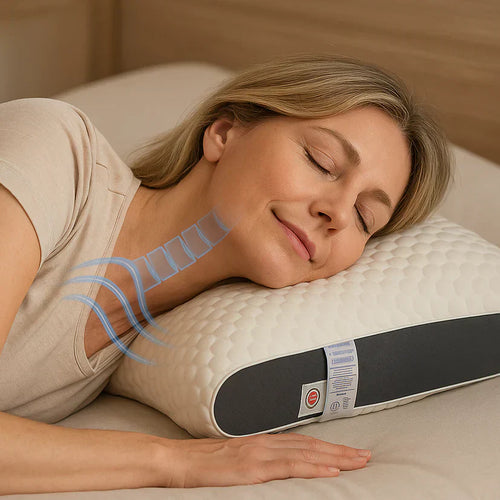 Almohada CerviLux Ergonómica | ¡Compra 1 y Llévate 2!