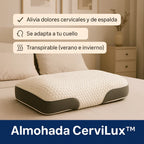 Almohada CerviLux Ergonómica | ¡Compra 1 y Llévate 2!