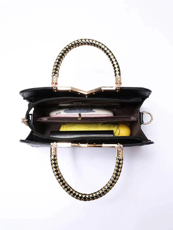 Bolso de Cuero Vitoria | Bandolera y de Mano con Cremallera