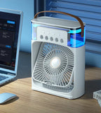 Ventilador Humidificador Portátil ClimaFresh | ¡Compra 1 y Llévate 2!