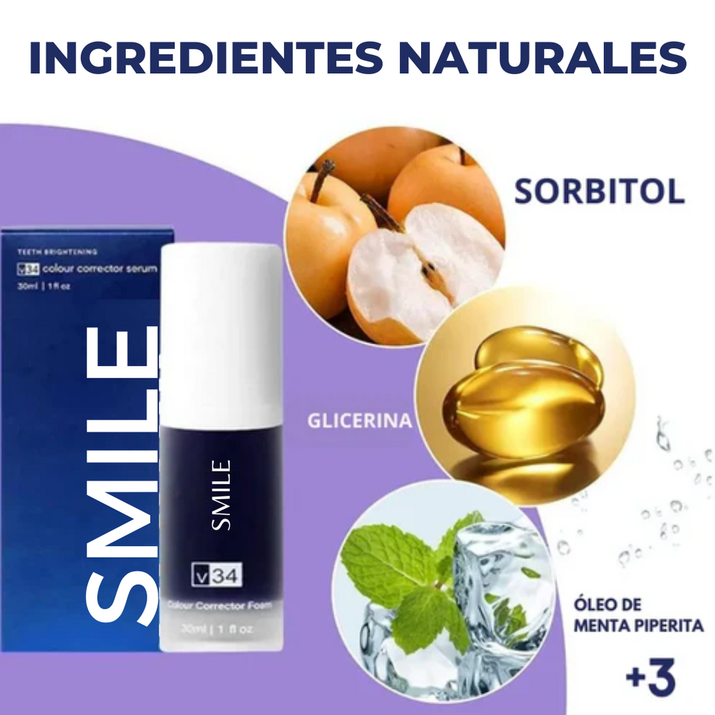 Blanqueador Dental SMILE V34 | ¡Compra 1 y Llévate 2!