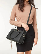 Bolso de Cuero Croco | Textura Croco con Interior Organizado