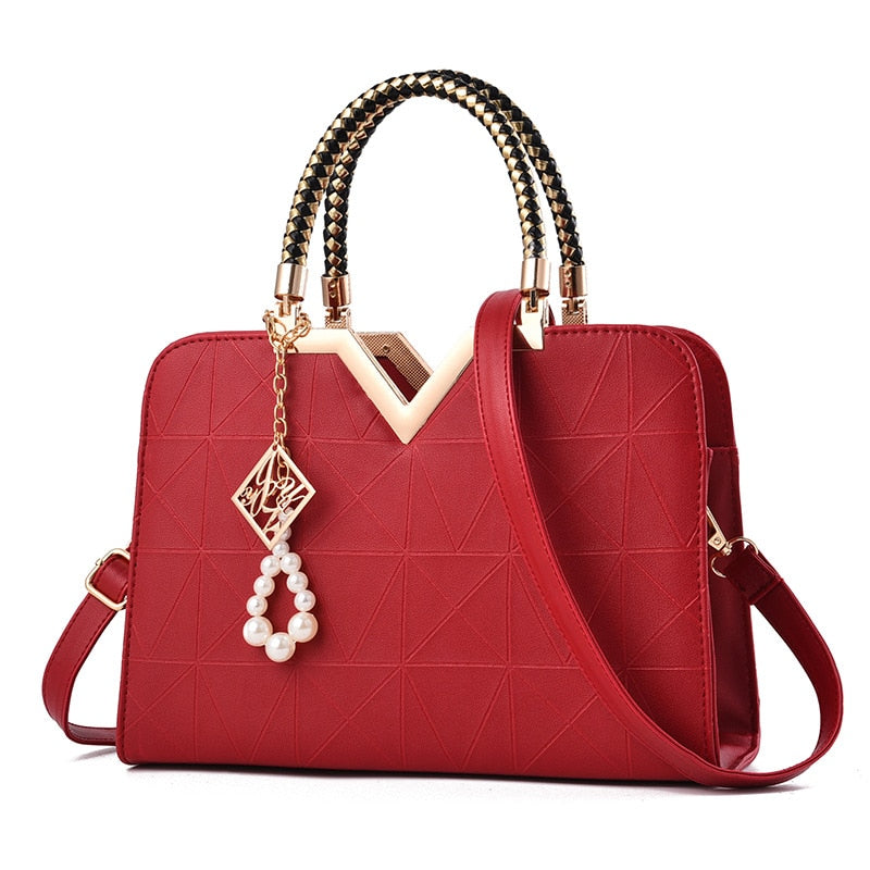 Bolso de Cuero Vitoria | Bandolera y de Mano con Cremallera