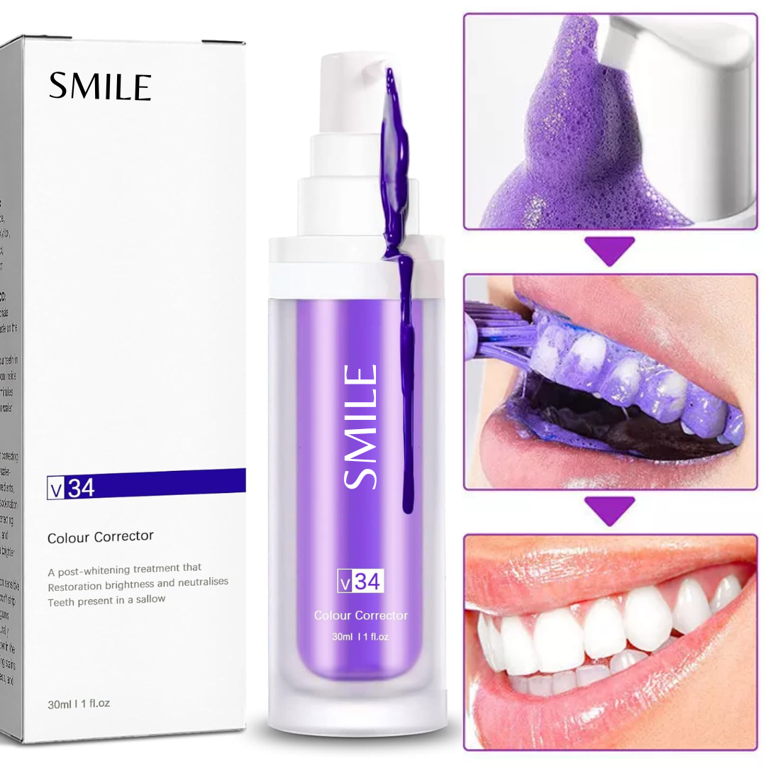 Blanqueador Dental SMILE V34 | ¡Compra 1 y Llévate 2!