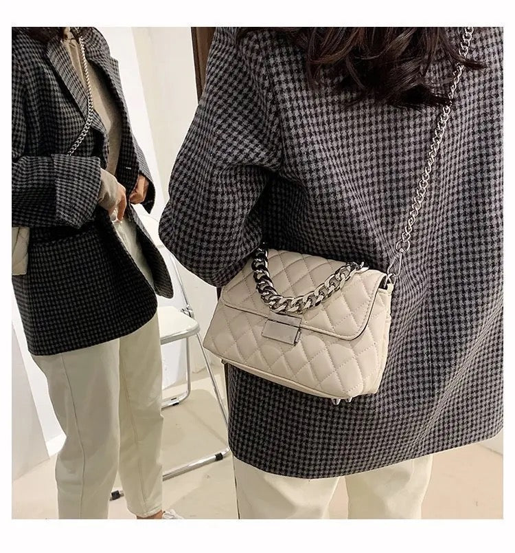 Bolso de Cuero Lady | Compacto con Compartimentos Espaciosos