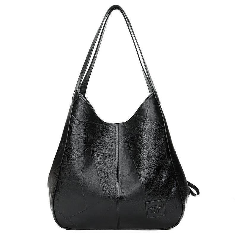 Bolso de Cuero Bella | 3 Compartimentos, Resistente al Agua