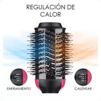 Cepillo Alisador HairStyler 3 en 1 | Alisa, Volumiza y Peina en Minutos + ¡Serum Gratis!