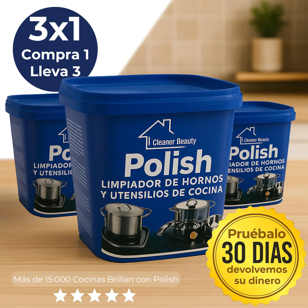 Pasta Limpiadora Polish 2.0 | ¡Compra 1 y Llévate 3!