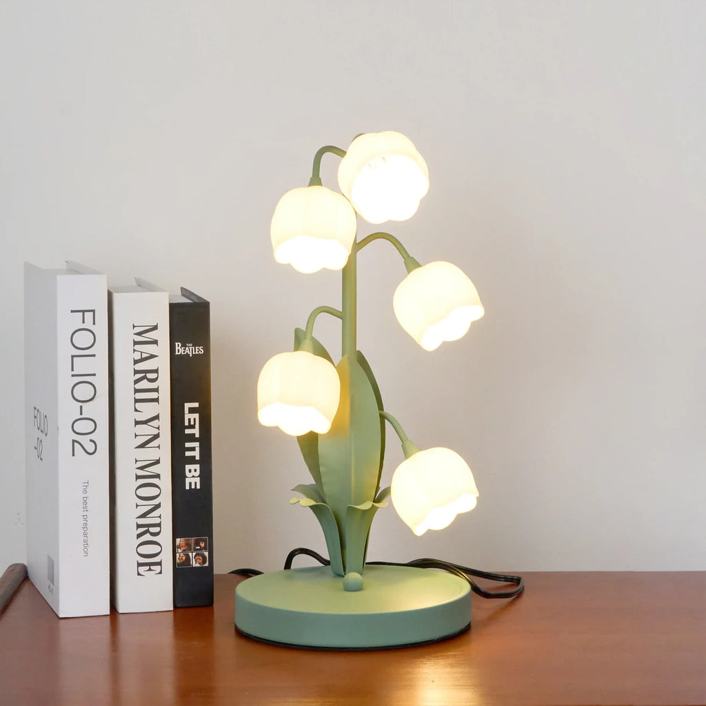 Lámpara de Mesa Campana Orquídea