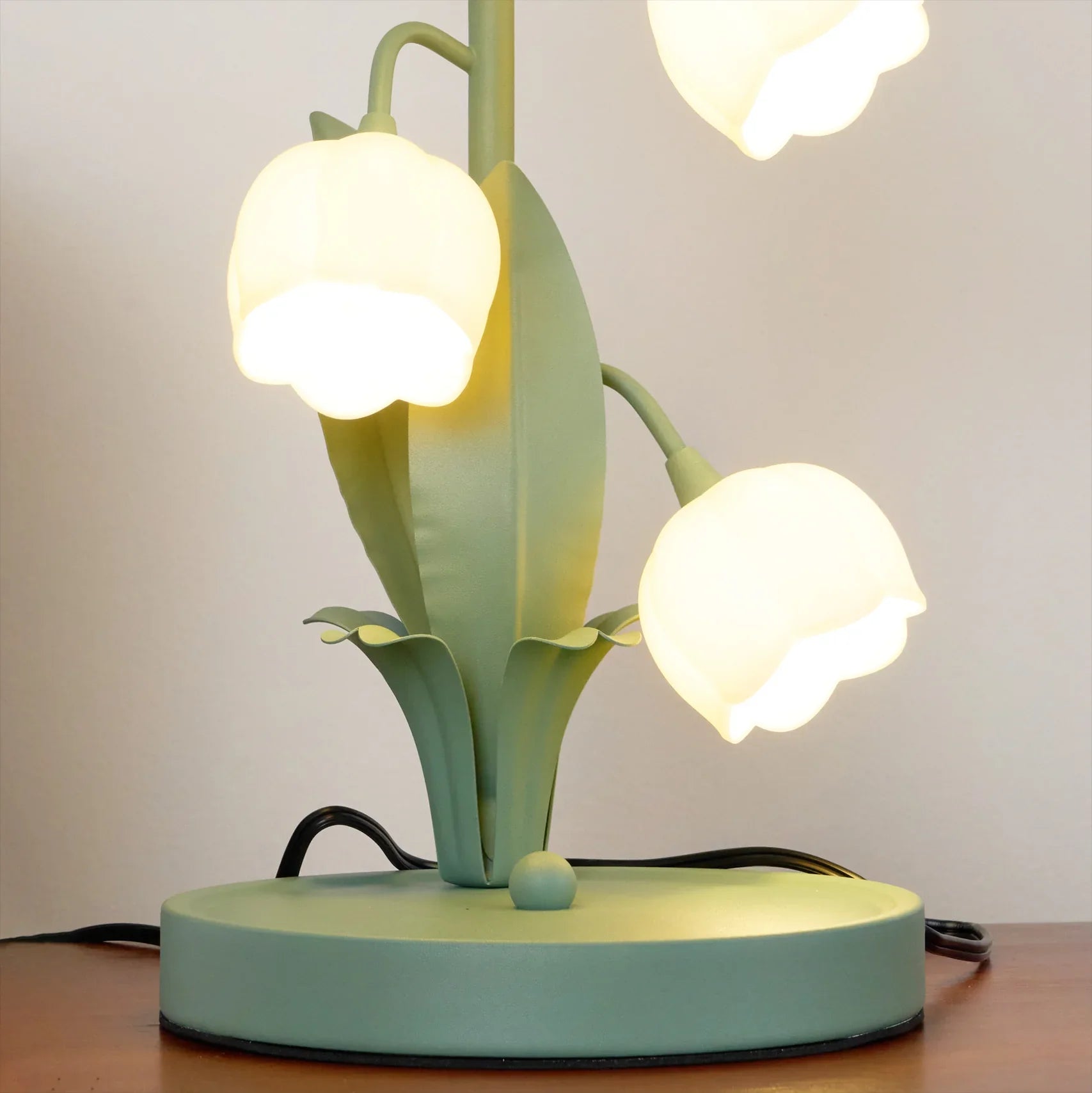 Lámpara de Mesa Campana Orquídea