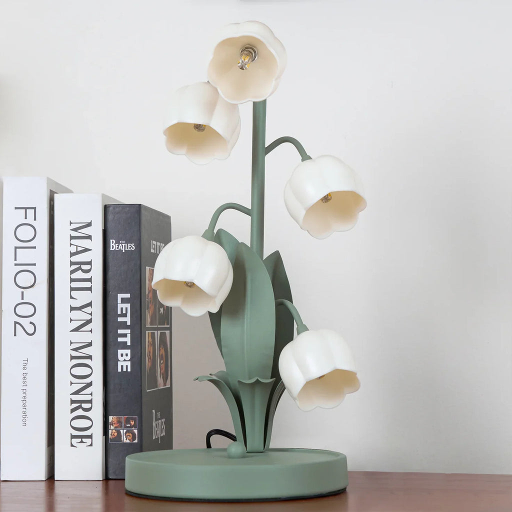 Lámpara de Mesa Campana Orquídea