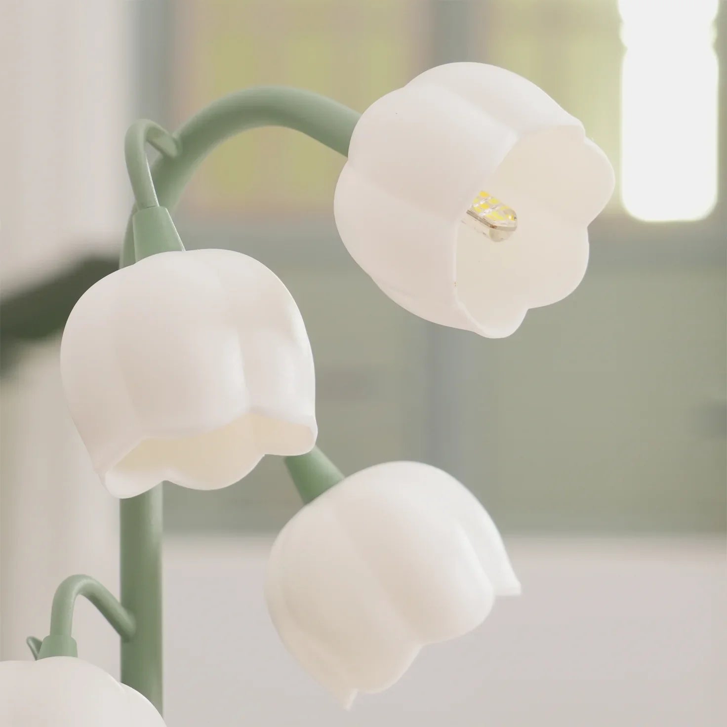 Lámpara de Mesa Campana Orquídea