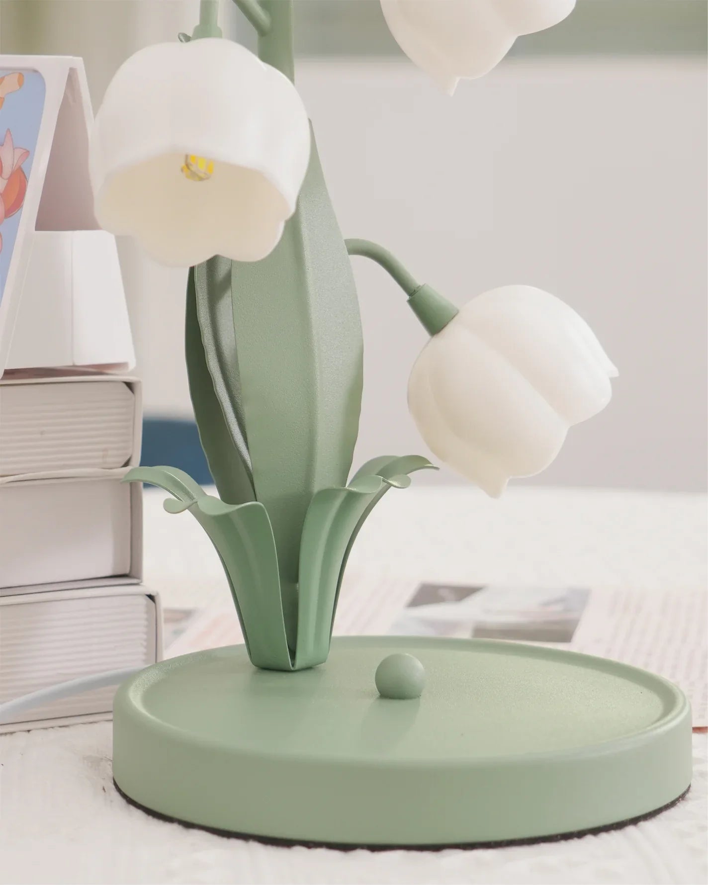Lámpara de Mesa Campana Orquídea