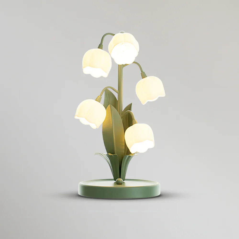 Lámpara de Mesa Campana Orquídea