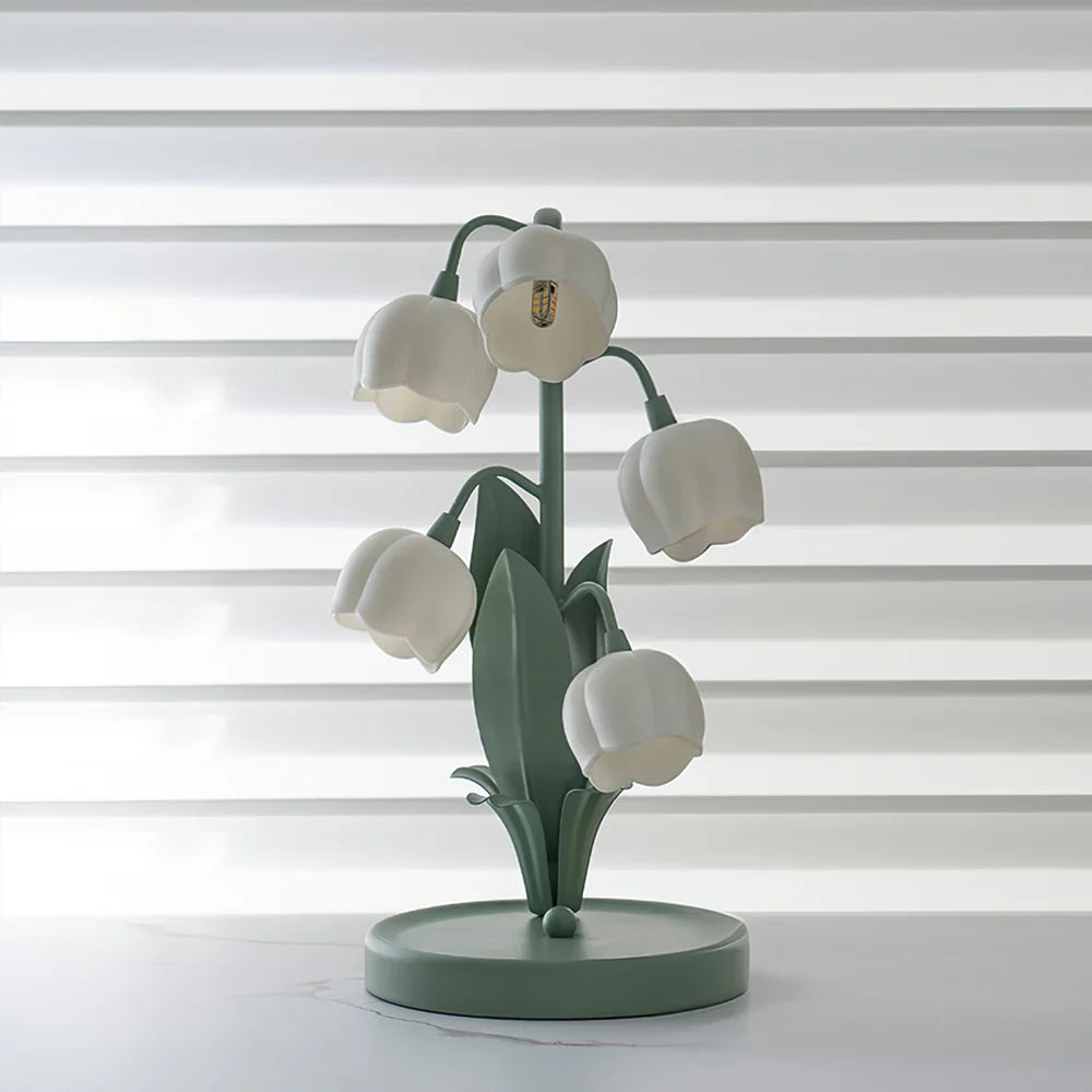 Lámpara de Mesa Campana Orquídea