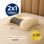 Almohada CerviLux Ergonómica | ¡Compra 1 y Llévate 2!