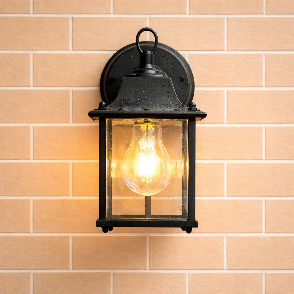 Lámpara Retro Europea de Pared - Ilumina Exteriores