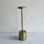Lámpara de Mesa LED Recargable Sin Cable Metal