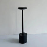 Lámpara de Mesa LED Recargable Sin Cable Metal