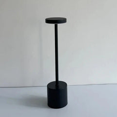Lámpara de Mesa LED Recargable Sin Cable Metal