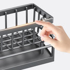 Soporte para Utensilios de Cocina con Drenaje Automático
