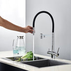 Torneira de Cozinha com Filtro Duplo Comando Extensível London
