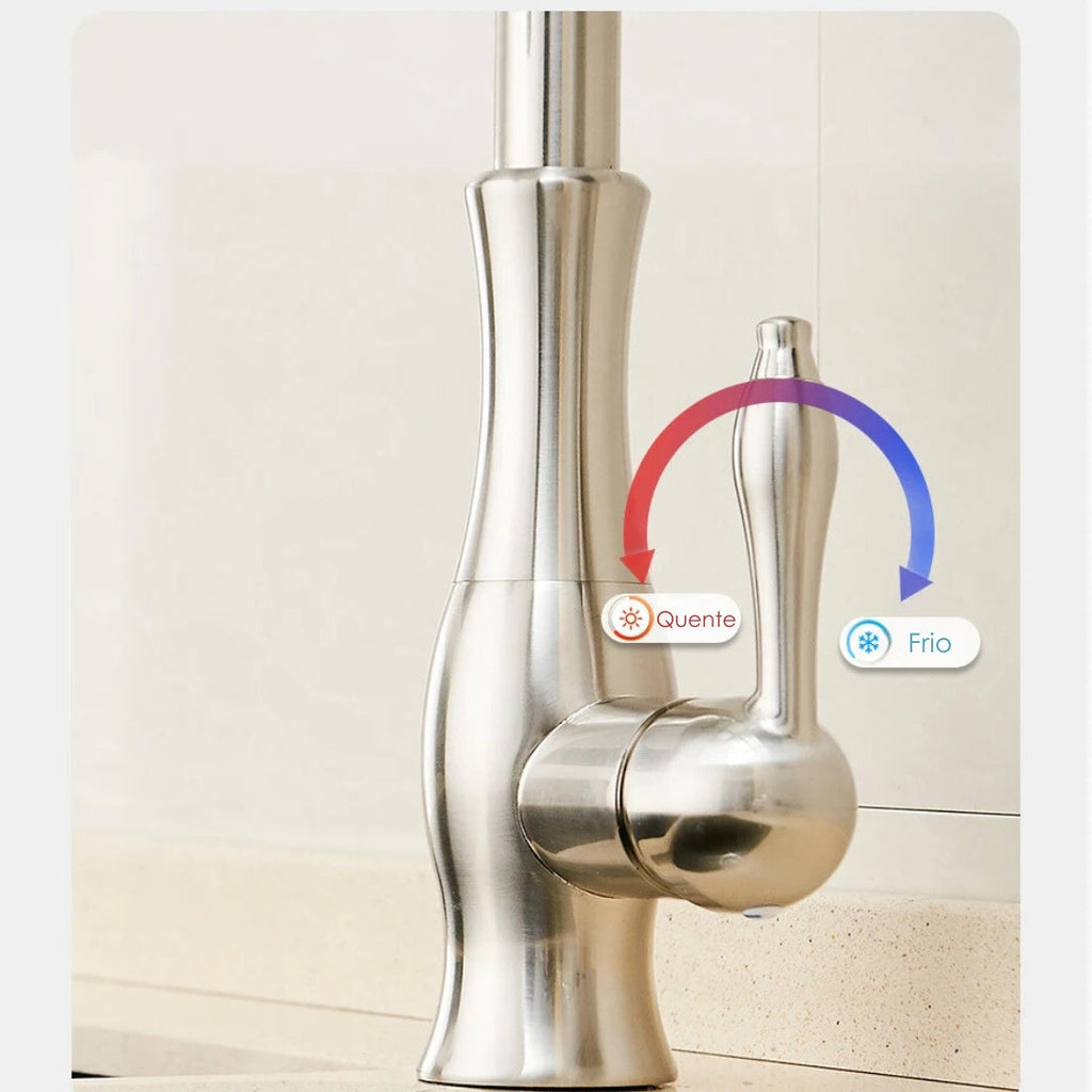 Torneira para Cozinha 360° Monocomando Delux