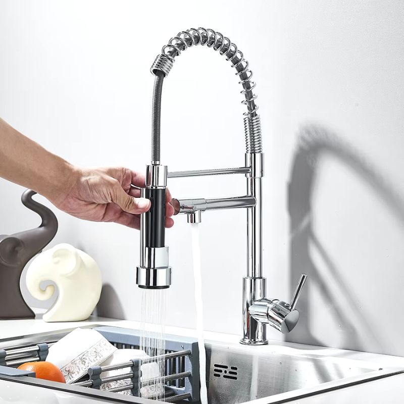 Torneira para Cozinha Gourmet Bico Duplo 360°