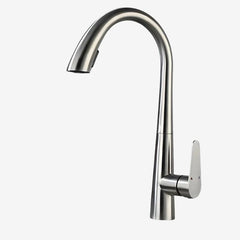 Grifo Gourmet para Cocina Monomando Extensible Cepillado