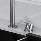 Torneira para Cozinha Invisível Cromada 360° Sible
