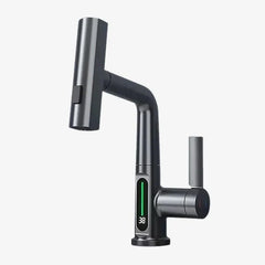 Grifo Digital con LED Indicador de Temperatura - Mezclador Caliente y Frío