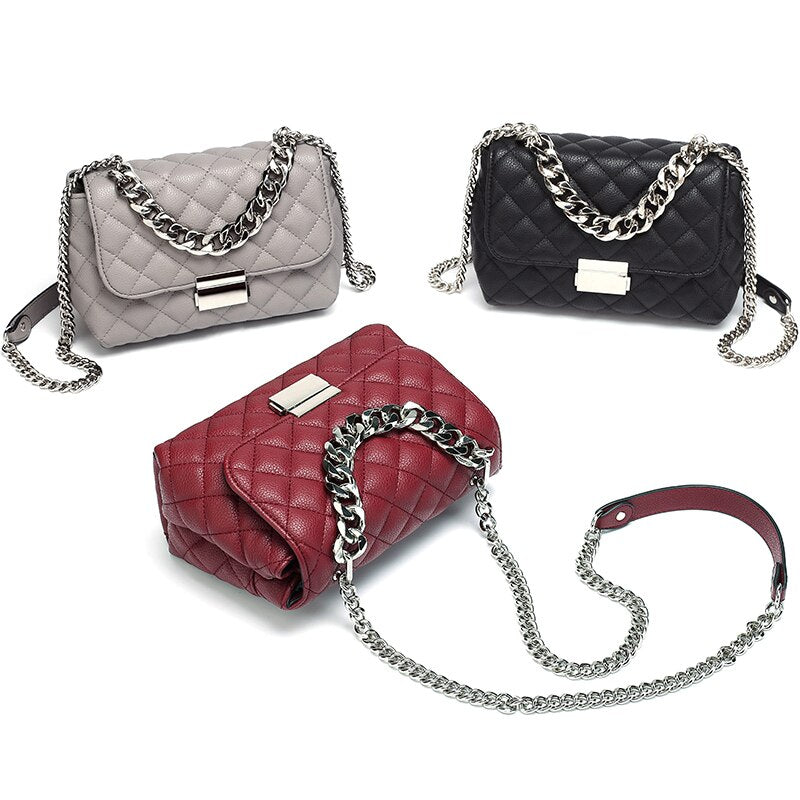 Bolso de Cuero Lady | Compacto con Compartimentos Espaciosos