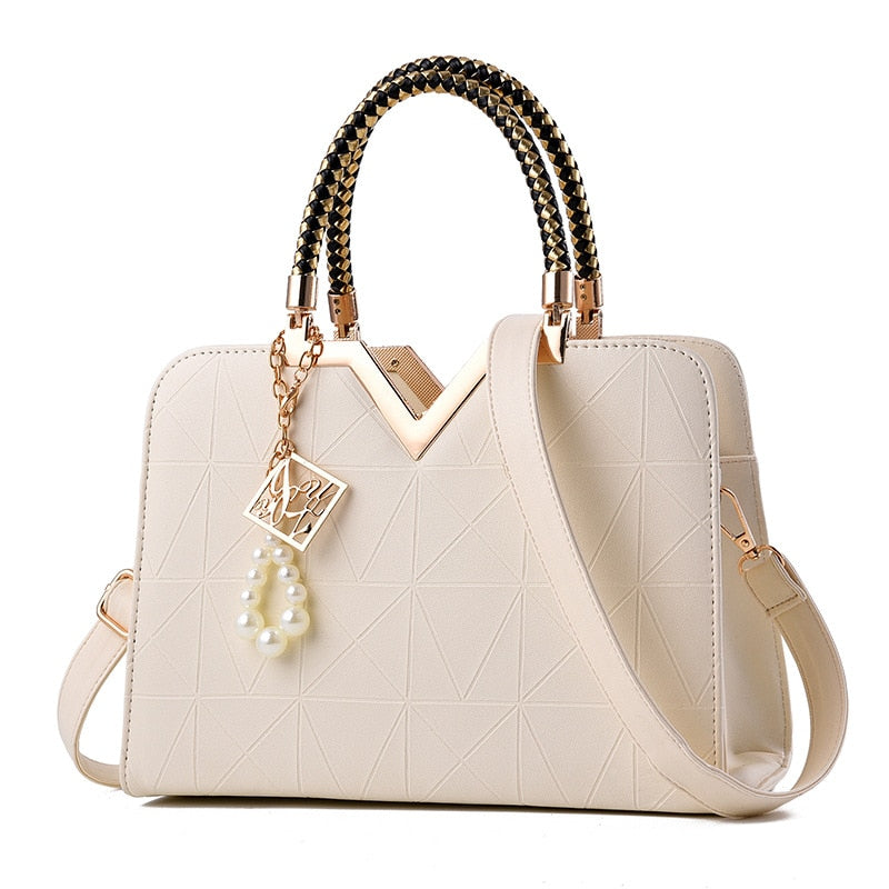 Bolso de Cuero Vitoria | Bandolera y de Mano con Cremallera