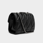 Bolso de Cuero Luxe | Correa de Cadena y Cierre de Cerrojo