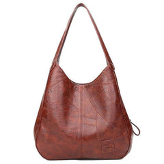 Bolso de Cuero Bella | 3 Compartimentos, Resistente al Agua