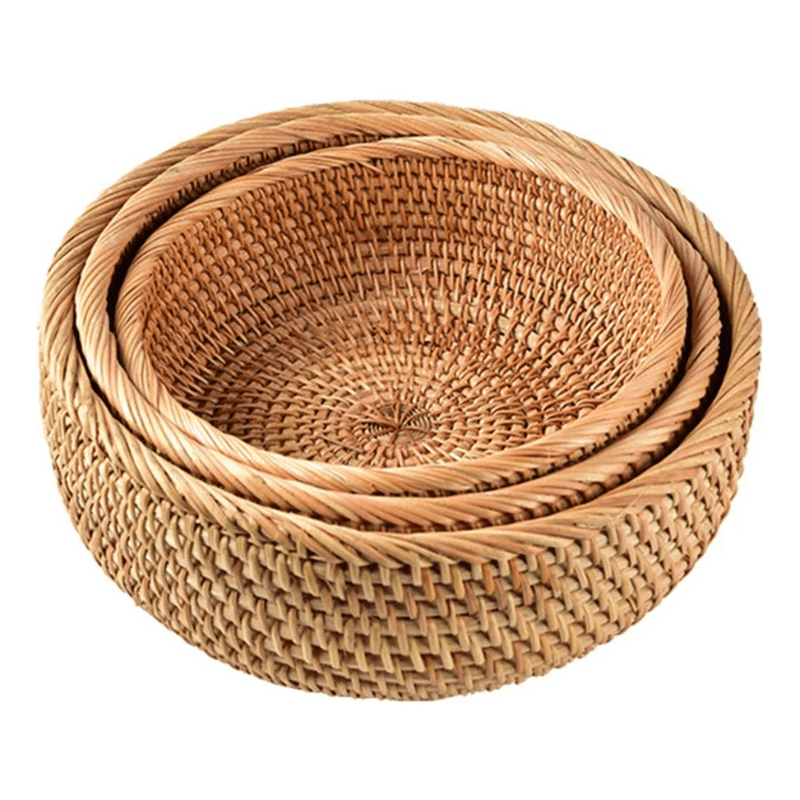 Cestas de Mimbre de Ratán