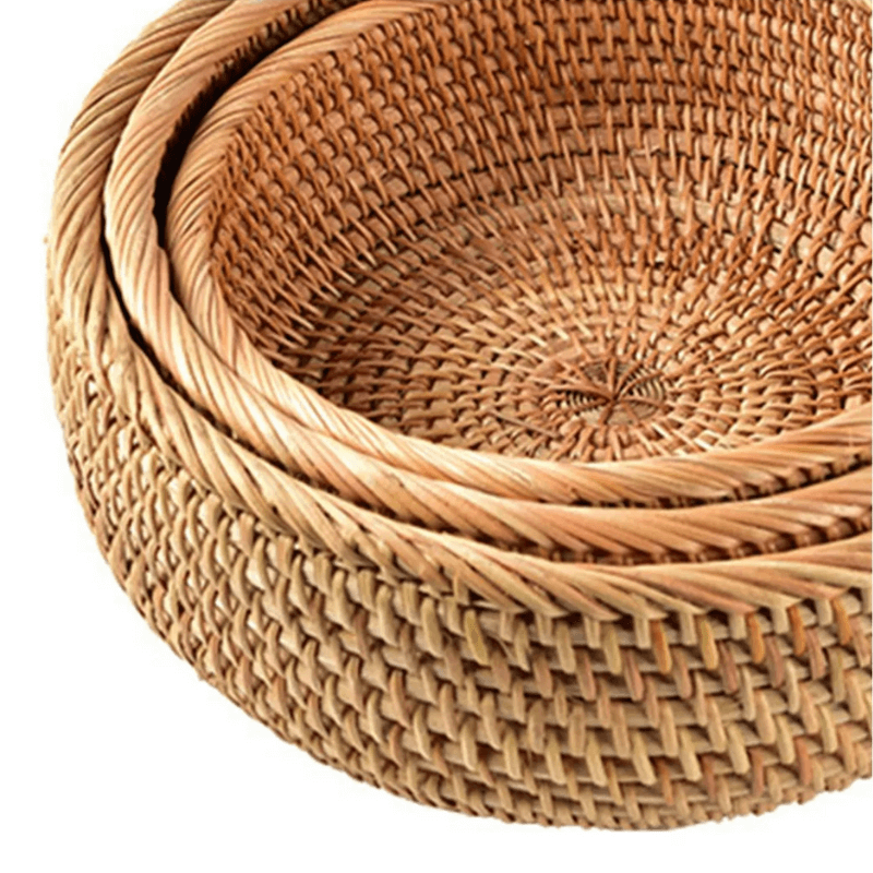 Cestas de Mimbre de Ratán