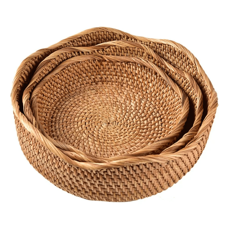 Cestas de Mimbre de Ratán