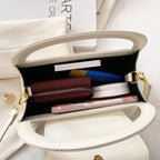 Bolso de Cuero Diana | Bandolera y de Mano con Doble Correa