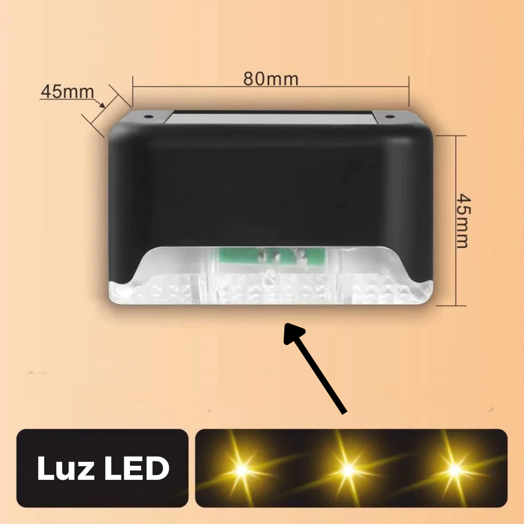 Mini Luces LED con Carga Solar | Iluminación Automática para Exterior