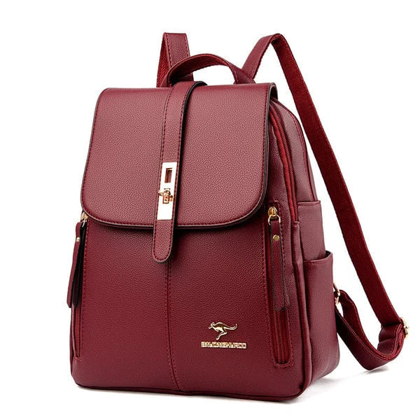 Bolso de Cuero Genova | Mochila Elegante con Correas Ajustables