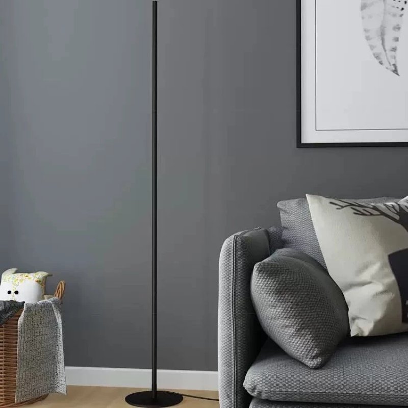 Lámpara de Pie Minimalista 100 cm Bivolt | Con Control y Temporizador