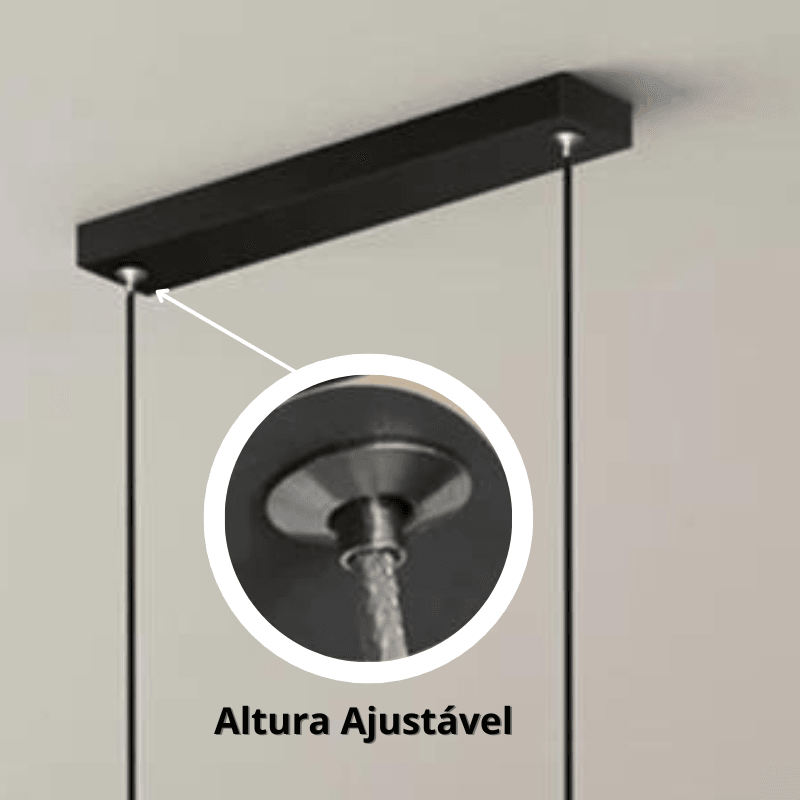 Lámpara de Techo Colgante para Sala de Estar - 90 cm