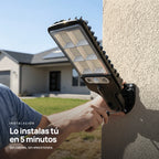 Instalación en 5 minutos, sin cables ni electricista