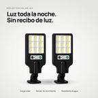 Reflector Solar LED: luz toda la noche sin recibo de luz