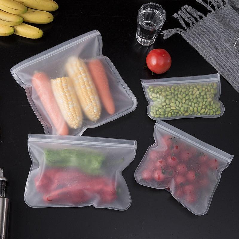 Bolsa Hermética con Cierre Organizador de Alimentos