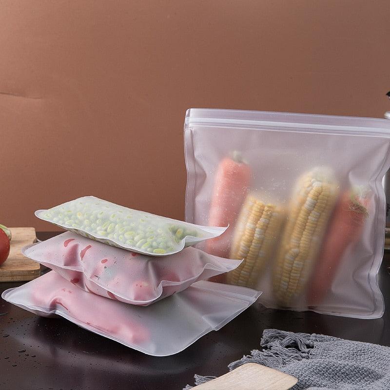 Bolsa Hermética con Cierre Organizador de Alimentos